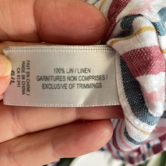 100% Linen Shirt By Contemporaine - Picture 4 of 5